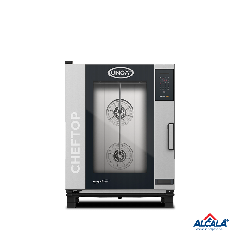 FORNO COMBINADO CHEFTOP MIND.MAPS ZERO - 10 GN 1/1 - ELÉTRICO – UNOX