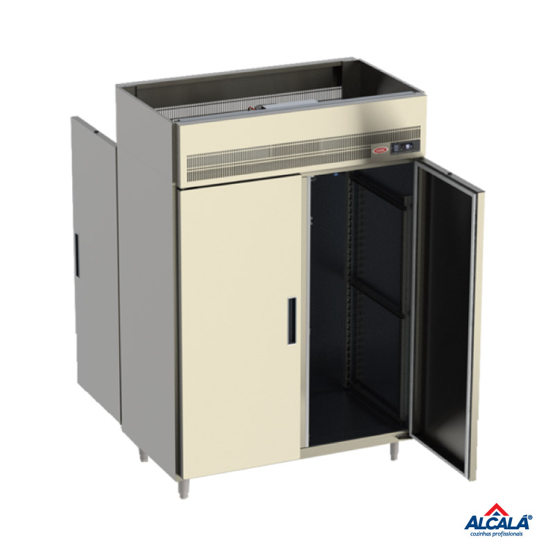 PASS THROUGH REFRIGERADO COM PORTA DE AÇO INOX COZIL