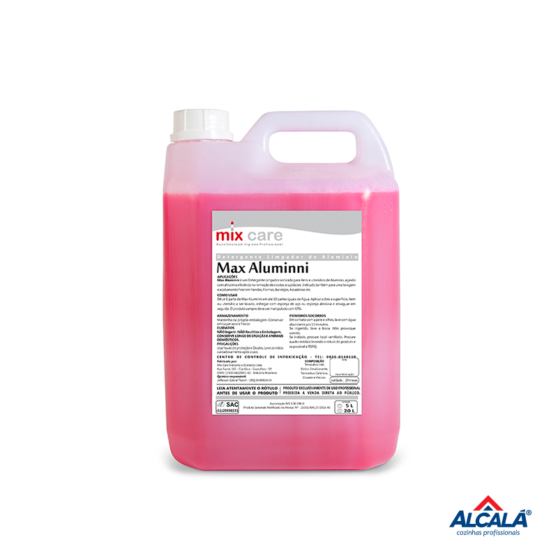 DETERGENTE MAX ALUMINNI MIX CARE