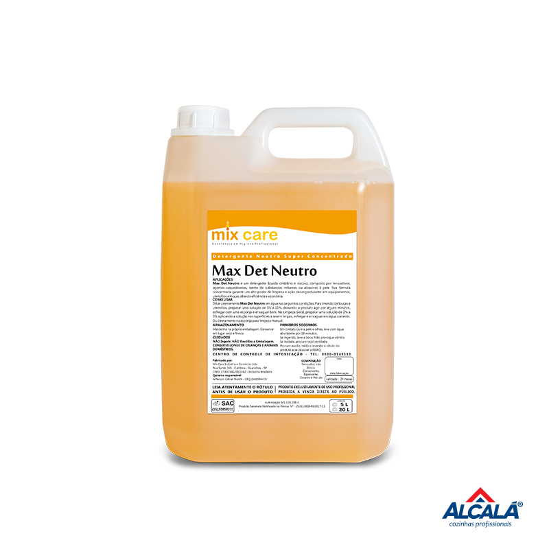DETERGENTE MAX DET NEUTRO MIX CARE