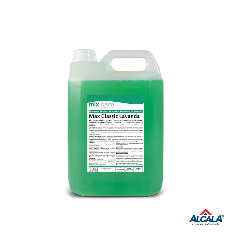 LIMPADOR DESINFETANTE MAX CLASSIC LAVANDA MIX CARE