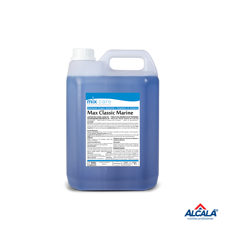 LIMPADOR DESINFETANTE MAX CLASSIC MARINE MIX CARE