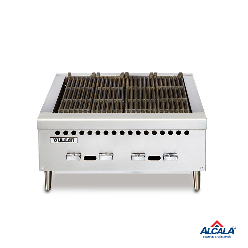CHAR BROILER A GÁS VCRB25 VULCAN - 4 QUEIMADORES