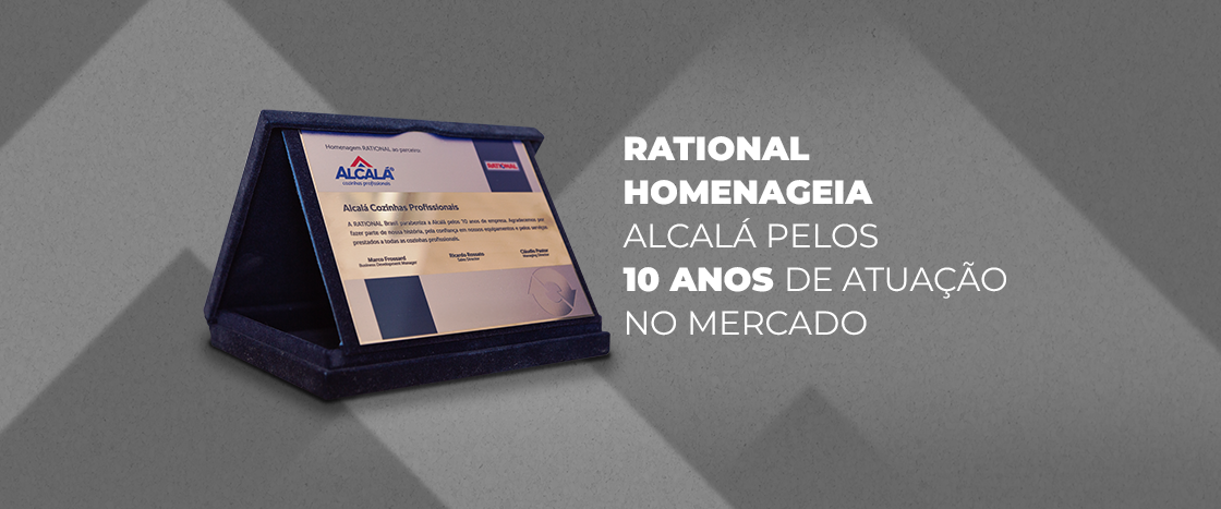 Alcalá - Rational homenageia Alcalá pelos 10 anos de atuação no mercado