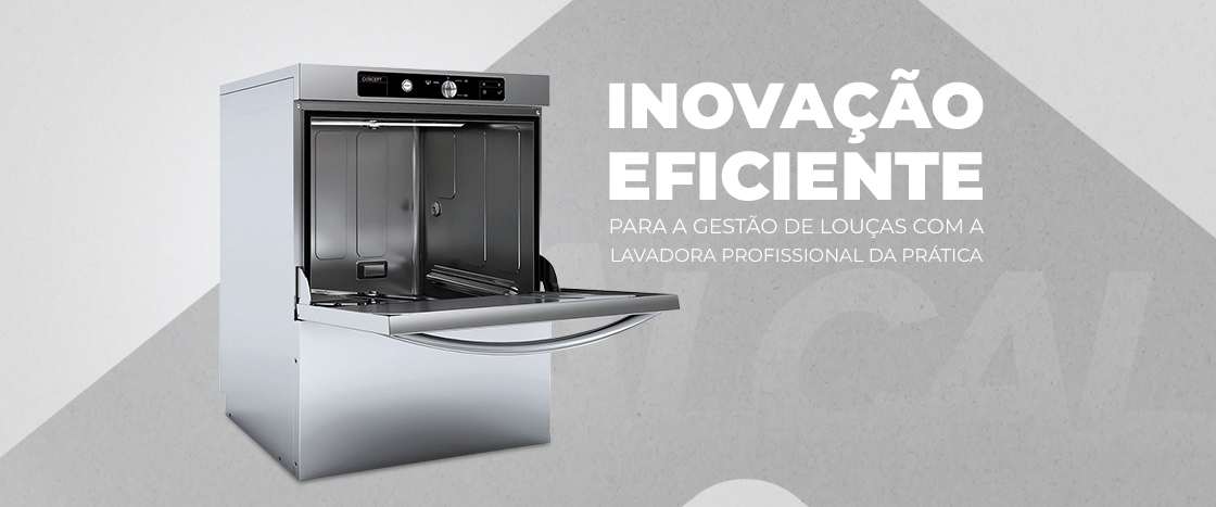 Inovação eficiente para a gestão de louças no seu estabelecimento com a lavadora de louças profissionais da Prática - Alcalá