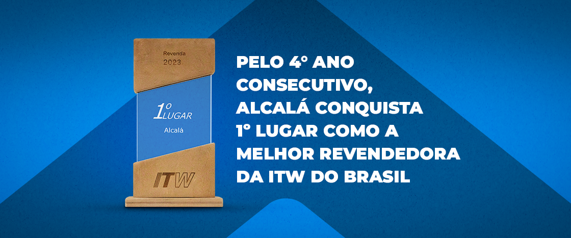 PELO 4° ANO CONSECUTIVO, ALCALÁ CONQUISTA 1º LUGAR COMO A MELHOR REVENDEDORA DA ITW FEG DO BRASIL – Alcalá – ITW PELO 4° ANO CONSECUTIVO, ALCALÁ CONQUISTA 1º LUGAR COMO A MELHOR REVENDEDORA DA ITW FEG DO BRASIL - Alcalá - ITW