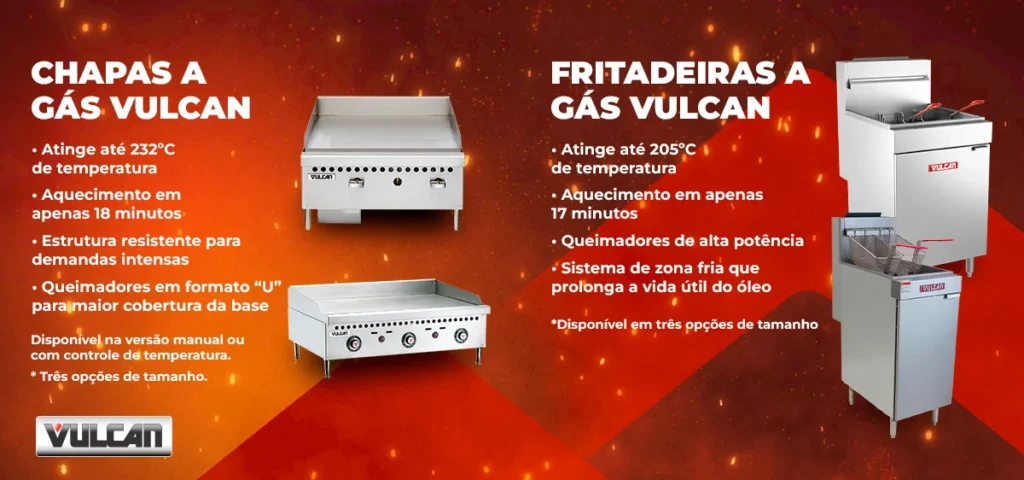 Cozinhas Profissionais de Alta Performance Escolhem Vulcan