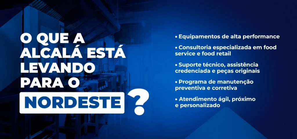 Alcalá chega ao Nordeste!