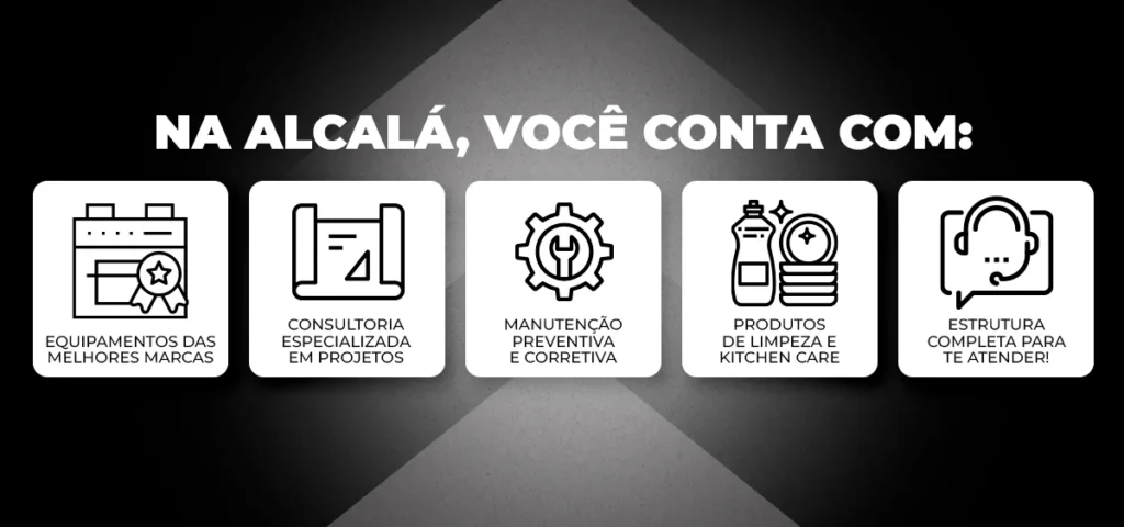 Peças certas e à pronta-entrega: o diferencial Alcalá