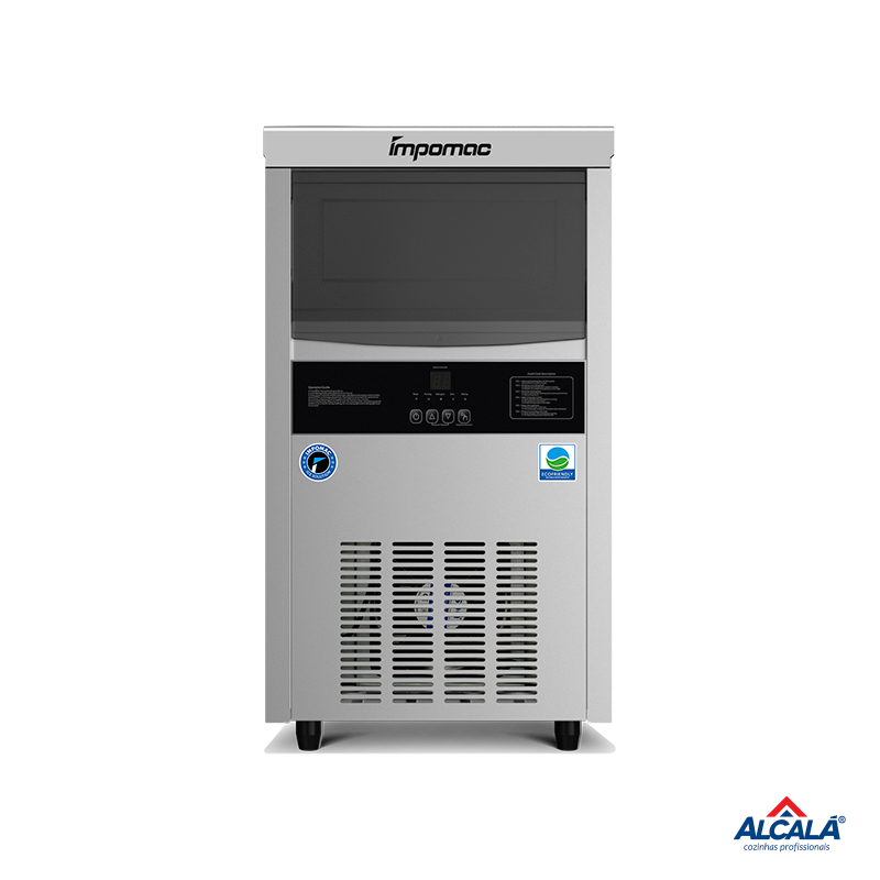 MÁQUINA DE GELO CUBO REGULAR MACIÇO IMPOMAC TH80X