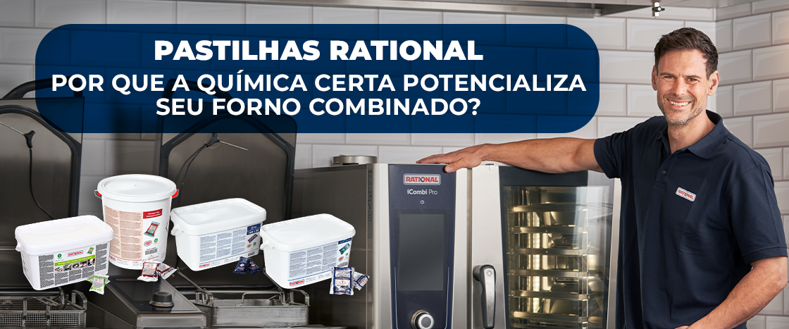 Pastilhas Rational: Por Que a Química Certa Potencializa Seu Forno Combinado?