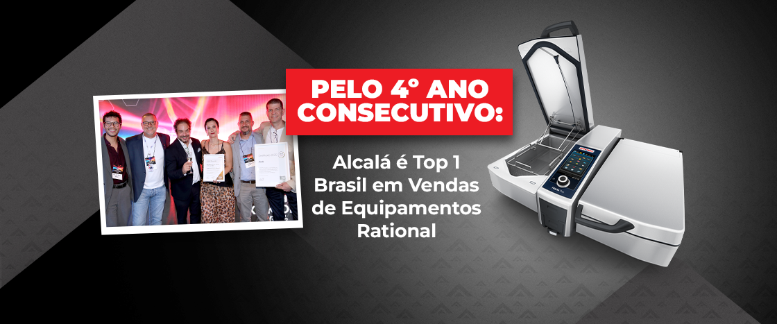 Pelo 4º ano consecutivo: Alcalá é Top 1 Brasil em Vendas de Equipamentos Rational