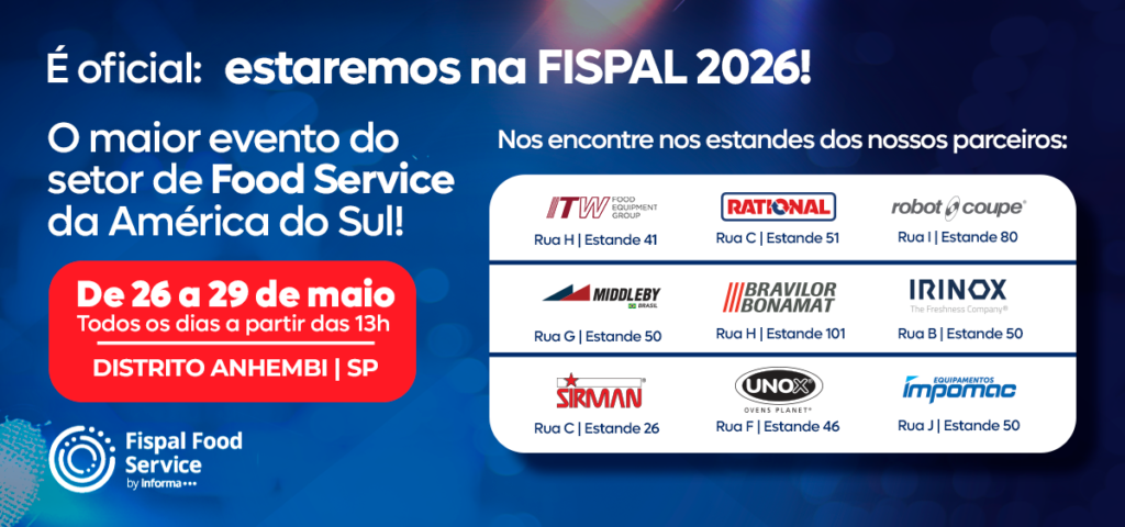 Da Feira Hospitalar à Fispal Food Service: acompanhe a agenda de eventos da Alcalá em maio