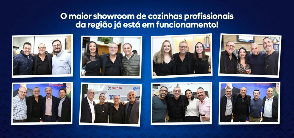 Novo showroom da Alcalá em Campinas abre as portas para o mercado de food service